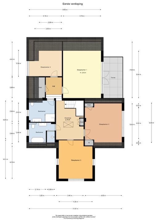 Kostverlorenstraat 111, Zandvoort plattegrond-47