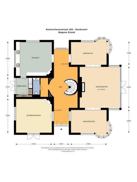 Kostverlorenstraat 105, Zandvoort plattegrond-50