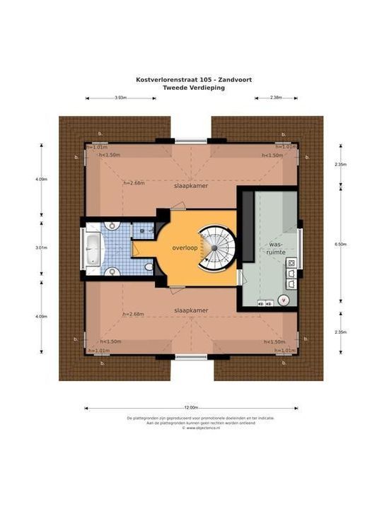 Kostverlorenstraat 105, Zandvoort plattegrond-50