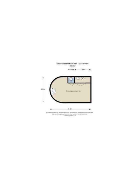 Kostverlorenstraat 105, Zandvoort plattegrond-50