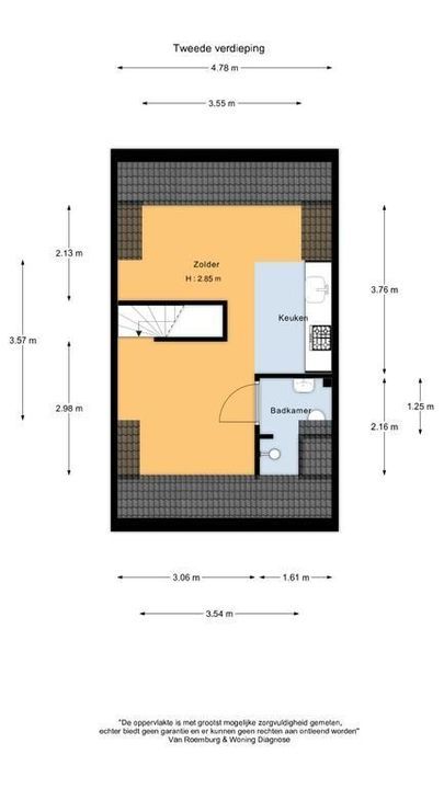 Constantijn Huygensstraat 12, Zandvoort plattegrond-36