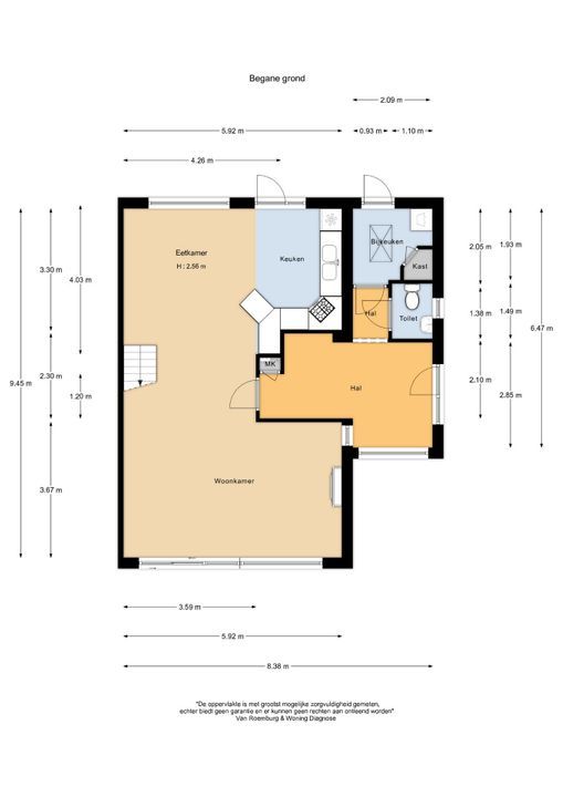 Generaal Winkelmanlaan 18, Aerdenhout plattegrond-34