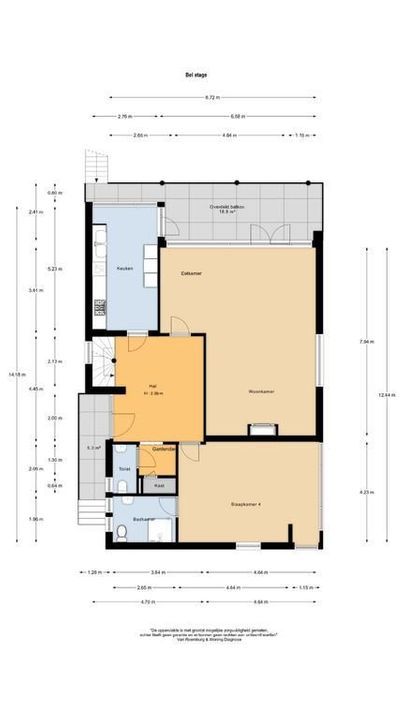 Glipper Dreef 188, Heemstede plattegrond-44