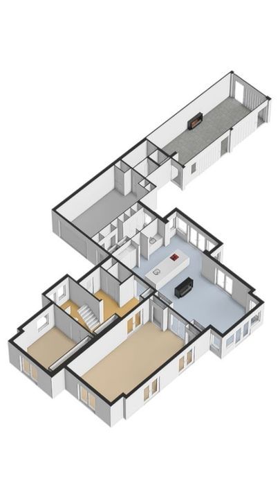 Waterstaete 4, Zwaanshoek plattegrond-67