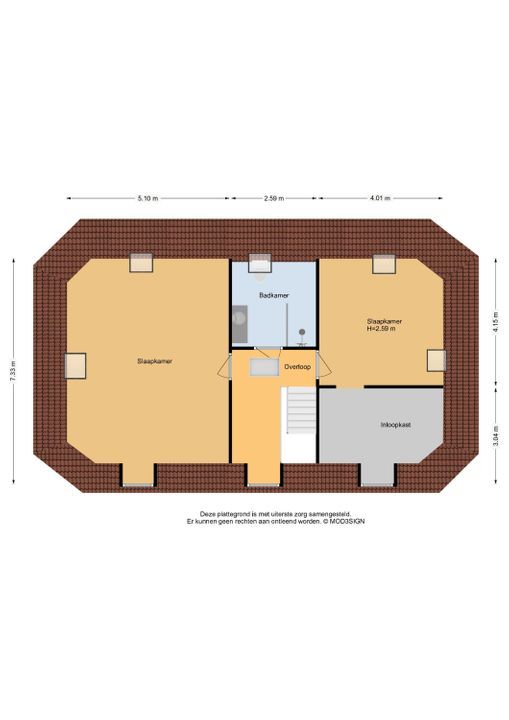 Larense Laan 16, Zwaanshoek plattegrond-57