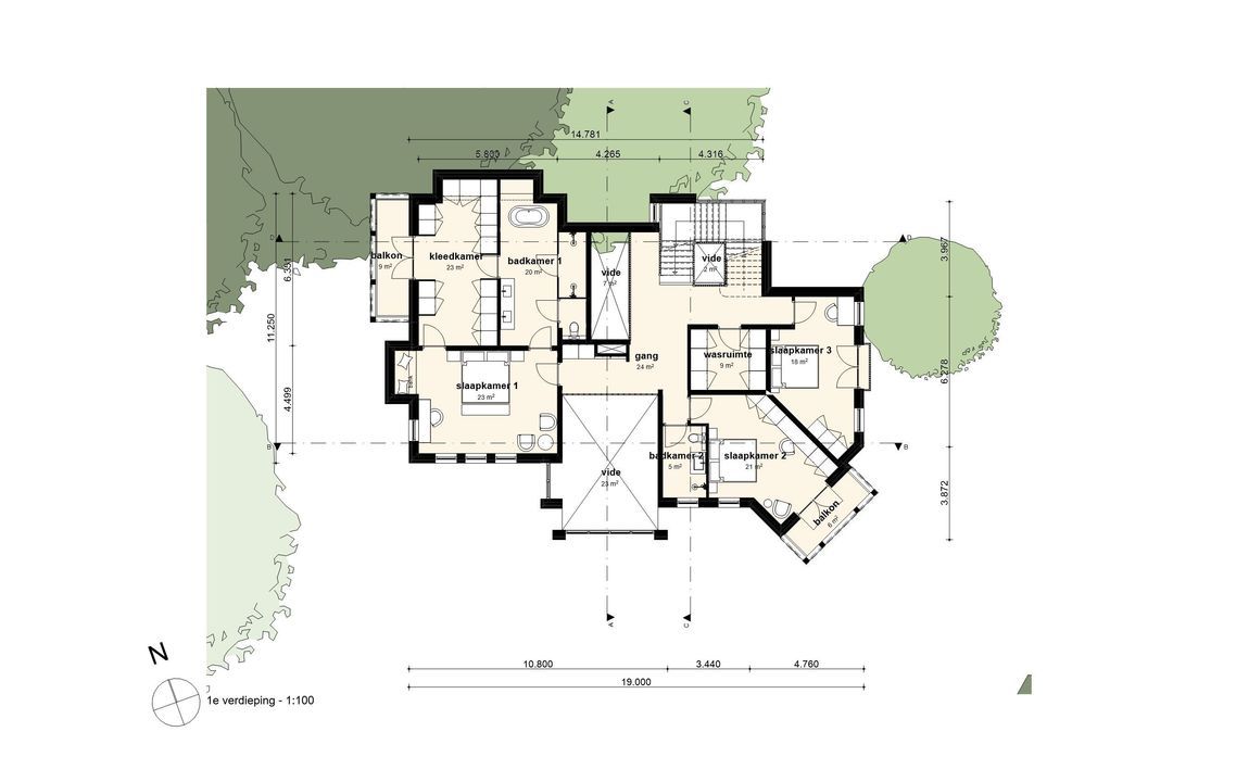 Van Vollenhovenlaan 1, Aerdenhout plattegrond-10