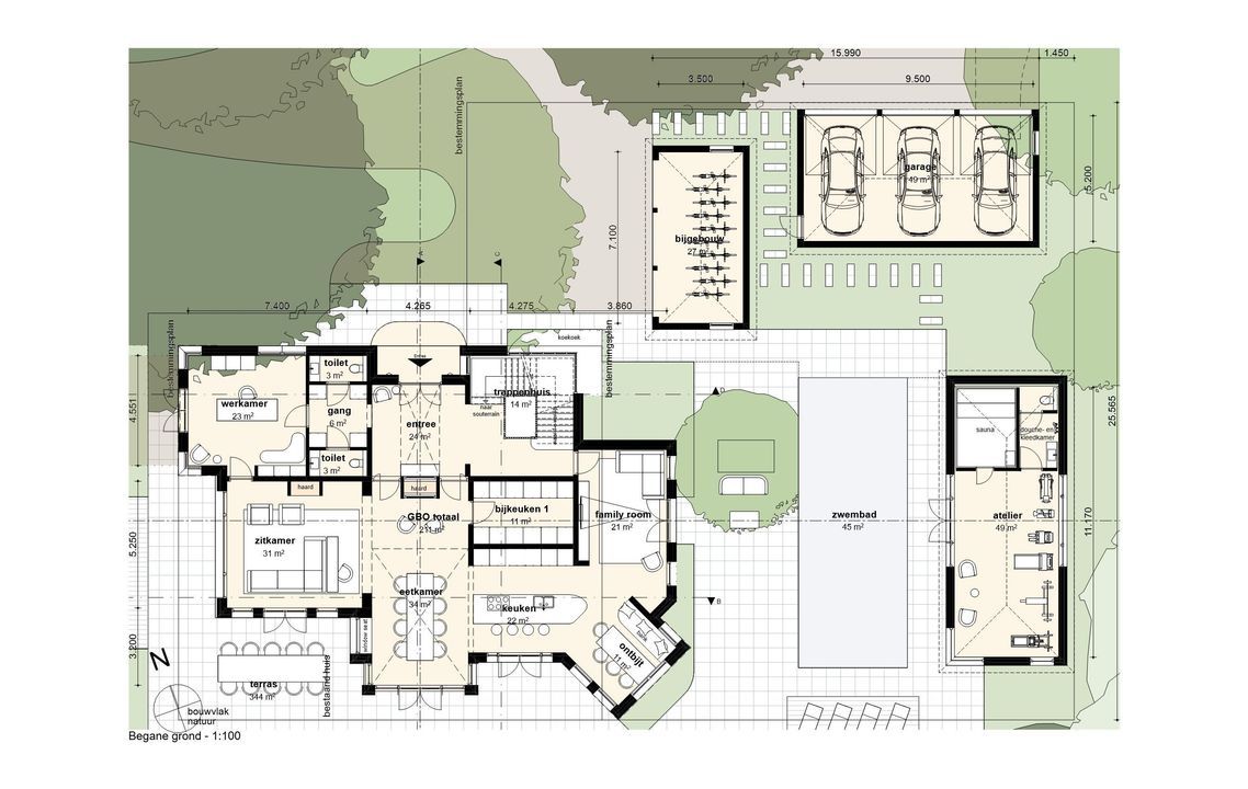 Van Vollenhovenlaan 1, Aerdenhout plattegrond-10