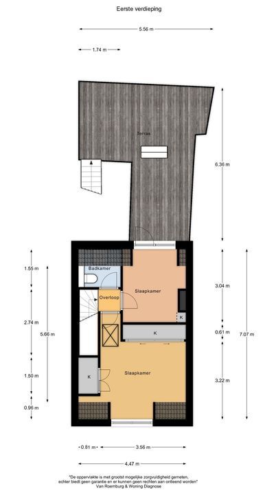 Magdalenastraat 8, Haarlem plattegrond-32