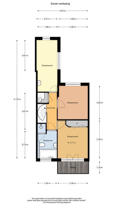 President Steijnstraat 22, Haarlem plattegrond-52