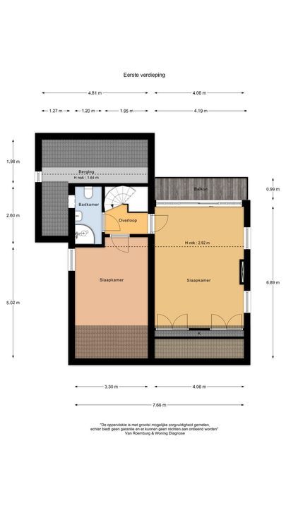 Zandvoortselaan 210, Bentveld plattegrond-87