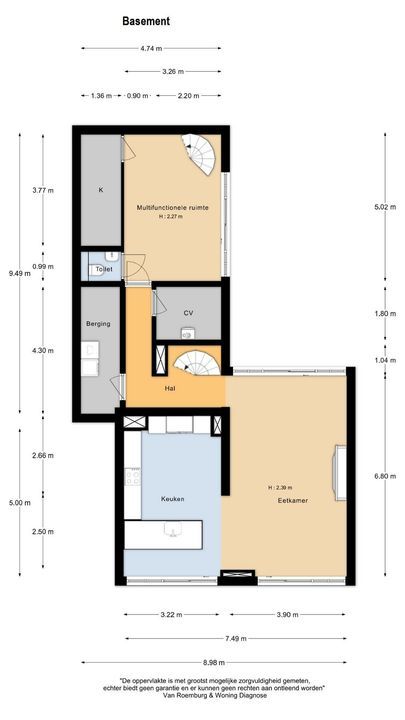 Zandvoortselaan 210, Bentveld plattegrond-87
