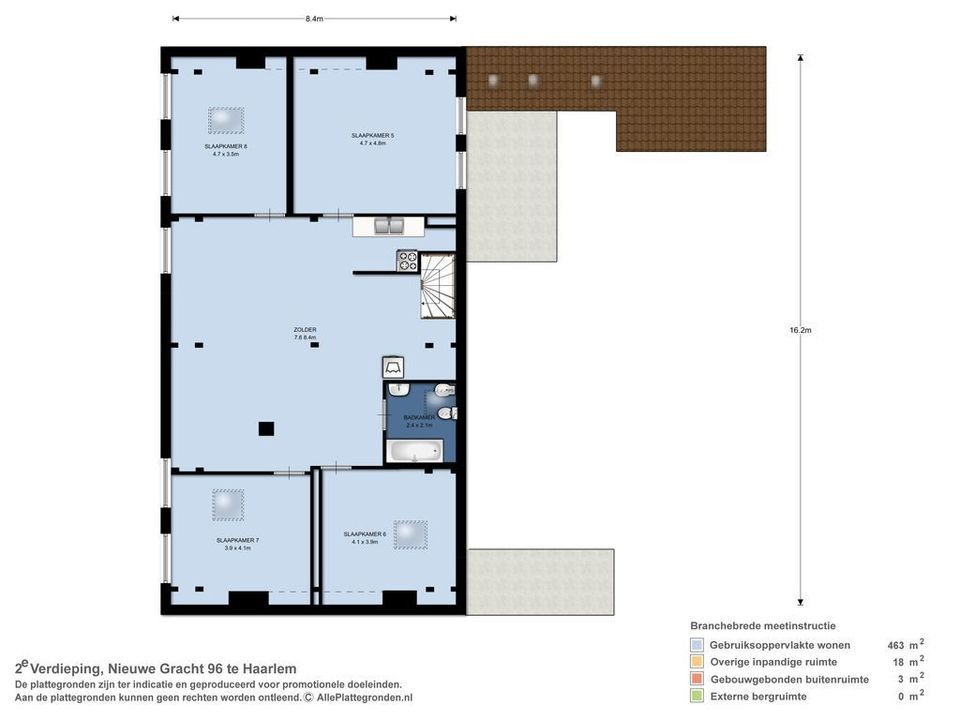 Nieuwe Gracht 96, Haarlem plattegrond-21