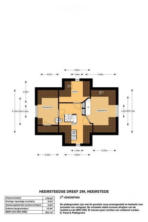 Heemsteedse Dreef 299, Heemstede plattegrond-13