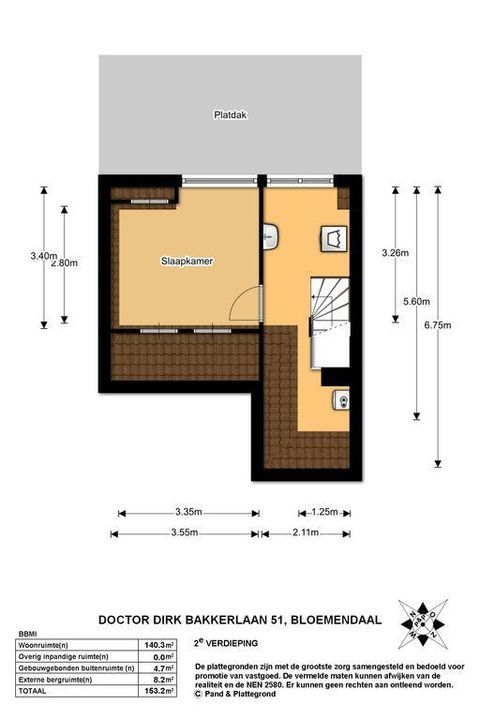 Dr. Dirk Bakkerlaan 51, Bloemendaal plattegrond-34
