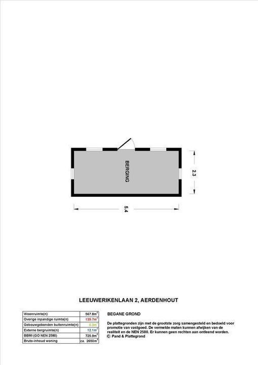 Leeuwerikenlaan 2, Aerdenhout plattegrond-35