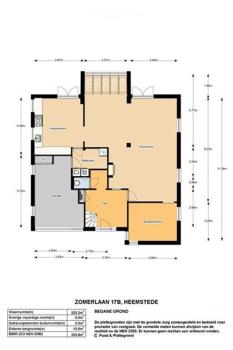 Zomerlaan 17 B, Heemstede plattegrond-26
