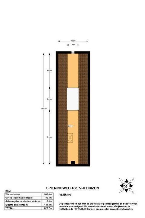 Spieringweg 468, Vijfhuizen plattegrond-35