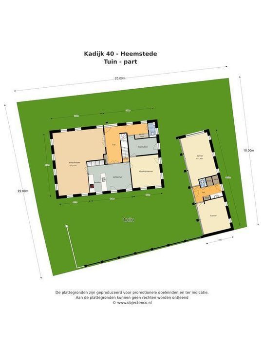 Kadijk 40, Heemstede plattegrond-14