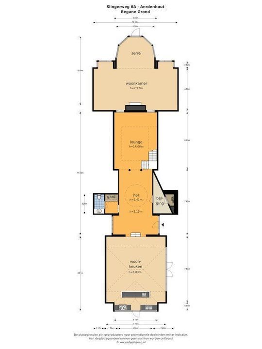 Slingerweg 6 a, Aerdenhout plattegrond-34