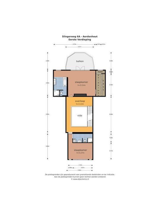 Slingerweg 6 a, Aerdenhout plattegrond-34