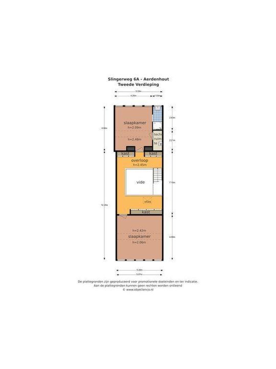 Slingerweg 6 a, Aerdenhout plattegrond-34