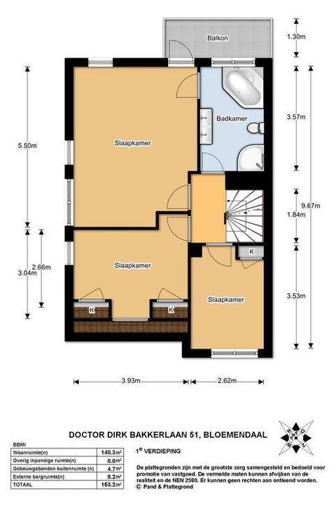 Dr. Dirk Bakkerlaan 51, Bloemendaal plattegrond-22