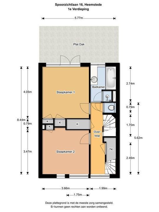 Spoorzichtlaan 16, Heemstede plattegrond-34