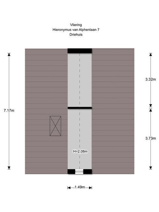 Hieronymus van Alphenlaan 7, Driehuis NH plattegrond-29