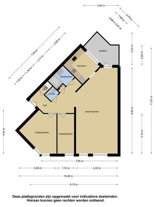 Haussmannruimte 7, Zoetermeer plattegrond-24