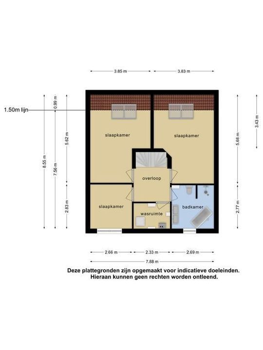 Ponyweide 49, Zoetermeer plattegrond-53