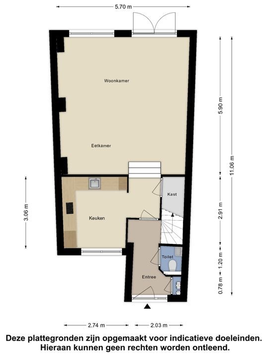 Zonnehof 56, Waddinxveen plattegrond-0