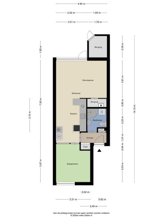 Hitchcockstrook 23, Zoetermeer plattegrond-20