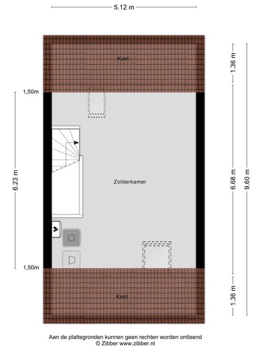 Graan voor Visch 55, Waddinxveen plattegrond-41