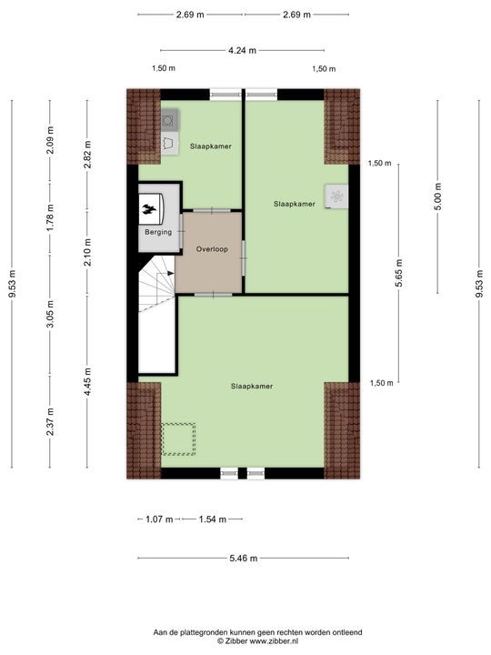 Bovenas 14, Moerkapelle plattegrond-37