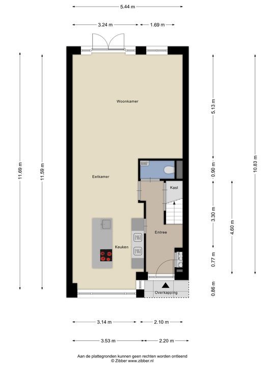 Kruilier 23, Moerkapelle plattegrond-52