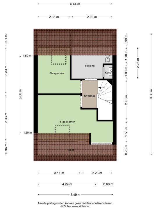 Kruilier 23, Moerkapelle plattegrond-52