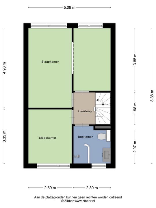 Pernisstraat 24, Zoetermeer plattegrond-39