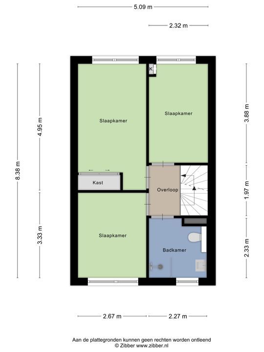Pernisstraat 16, Zoetermeer plattegrond-30