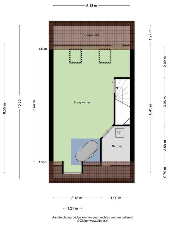 Graan voor Visch 43, Waddinxveen plattegrond-34