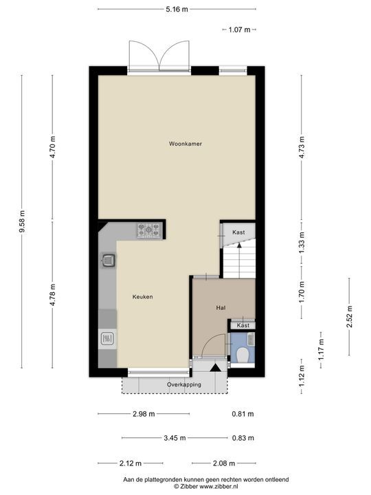 Le Corbusierlijn 15, Zoetermeer plattegrond-31