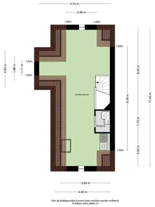 Potroede 11, Moerkapelle plattegrond-81