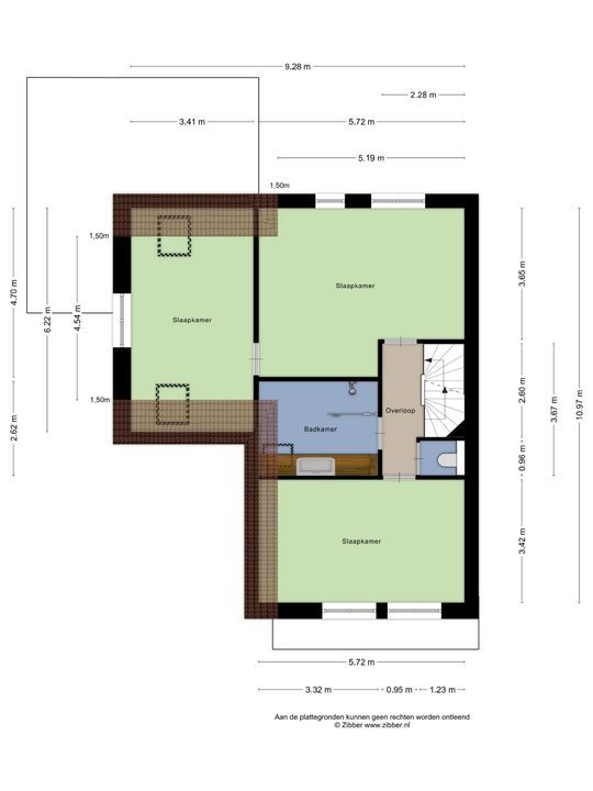 Potroede 11, Moerkapelle plattegrond-81