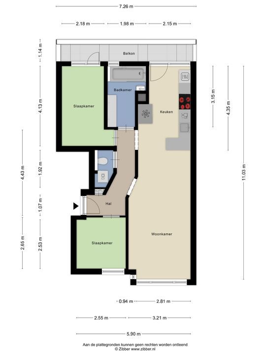 Jan van Beersstraat 76, Den Haag plattegrond-19