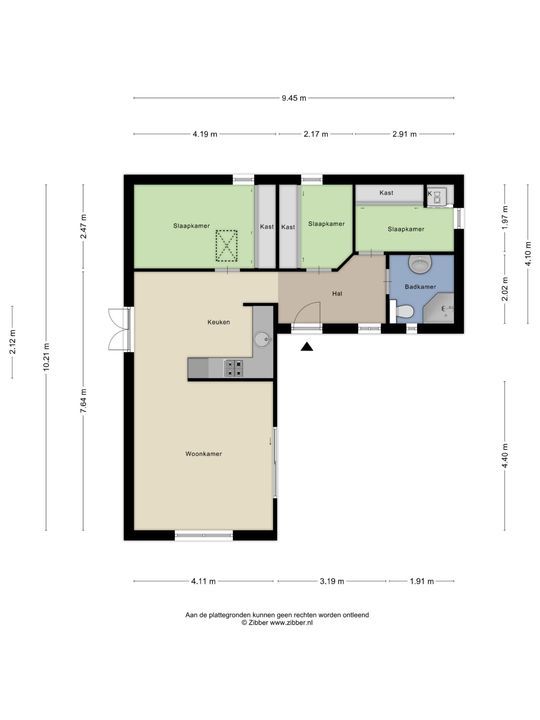 Bredeweg 66 b 75, Moerkapelle plattegrond-24