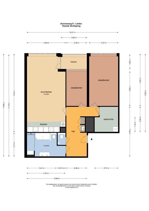 Ananasweg 8, Leiden plattegrond-29