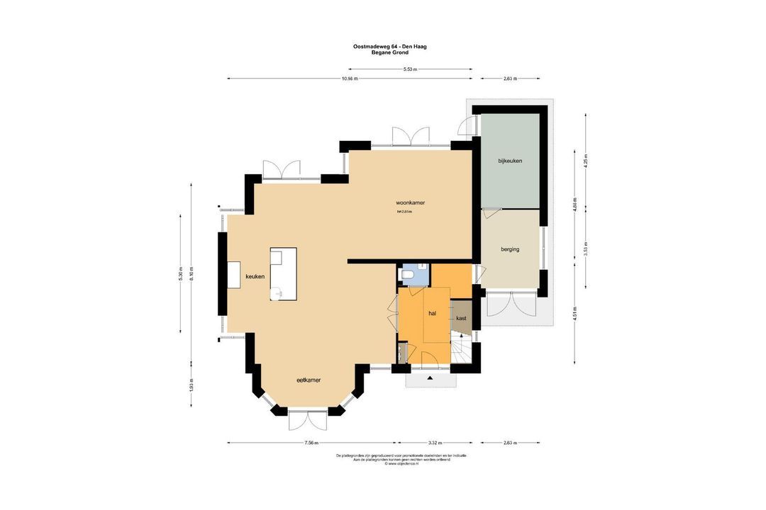 Oostmadeweg 64, Den Haag plattegrond-51
