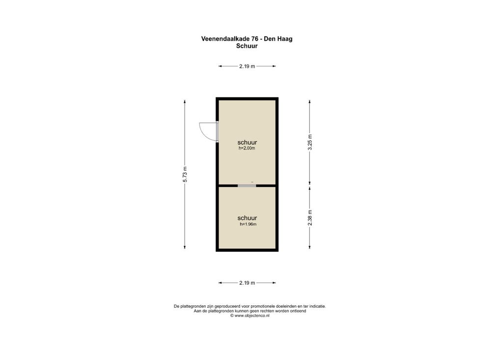 Veenendaalkade 76, Den Haag plattegrond-26