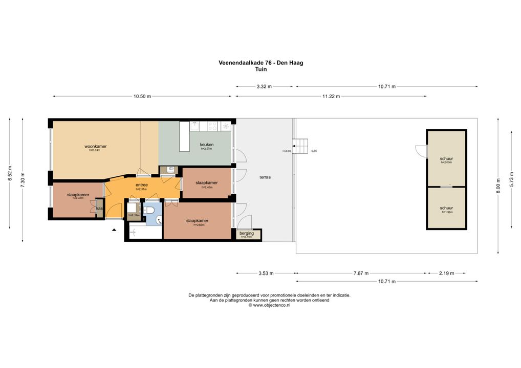Veenendaalkade 76, Den Haag plattegrond-26