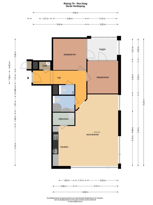Rijslag 7 A, Den Haag plattegrond-38