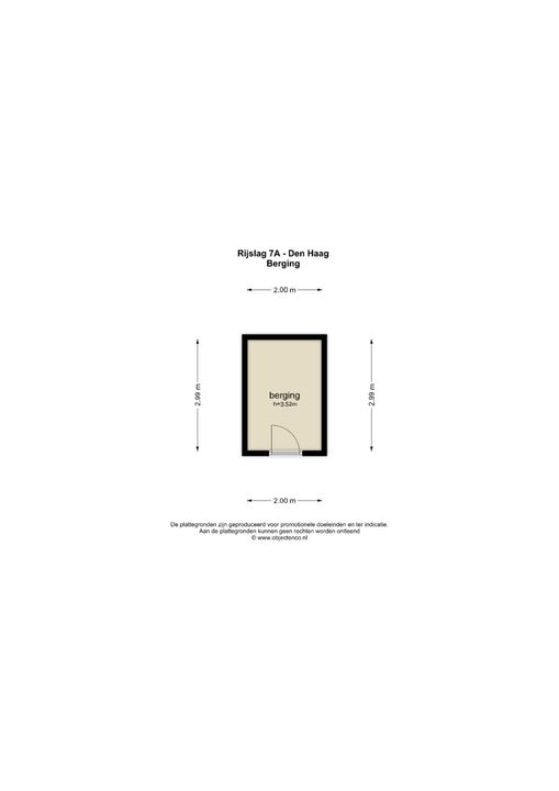 Rijslag 7 A, Den Haag plattegrond-38